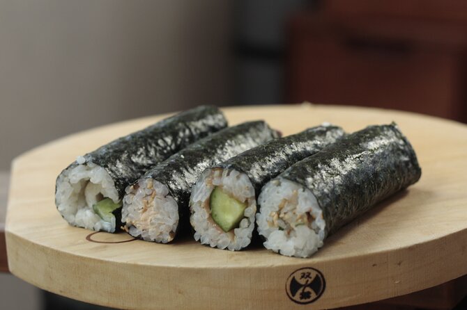 Small Group Sushi roll and Tempura Cooking Class in Nakano - Price and value: what $160 buys you in Tokyo