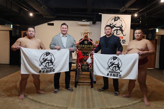 【SUMO FESTIVAL】Tokyo Ginza: Sumo Show & Photo Experience - Mikoshi moment after the show: where sport turns into festival