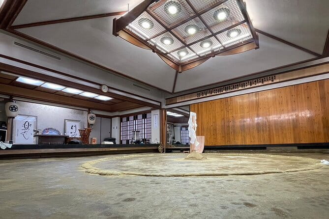 Sumo Practice Viewing Guided Tour and Photo with Sumo Wrestlers - After practice: photo time, Q&A corner, and exclusive merchandise