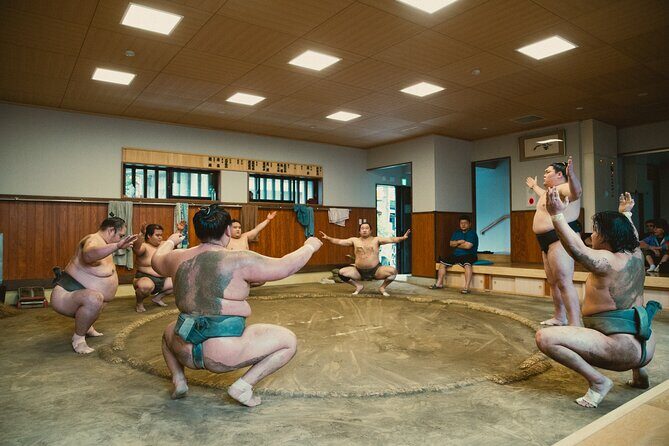 Sumo Wrestlers Morning Practice Tour – Tokyo Sumida District - Inside the stable: etiquette that matters (and the no-chair reality)