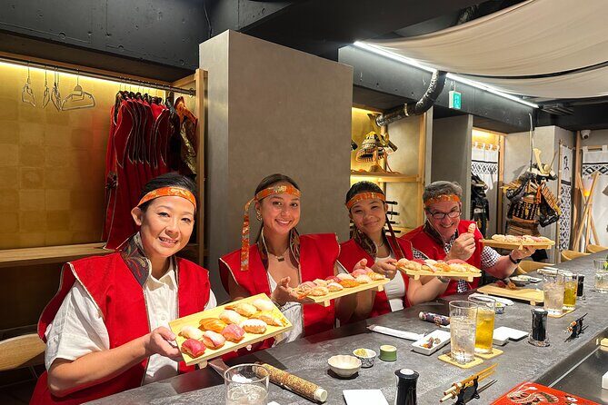 Sushi Making with Interactive Samurai Experience at JIN-ASAKUSA - Key highlights you should know