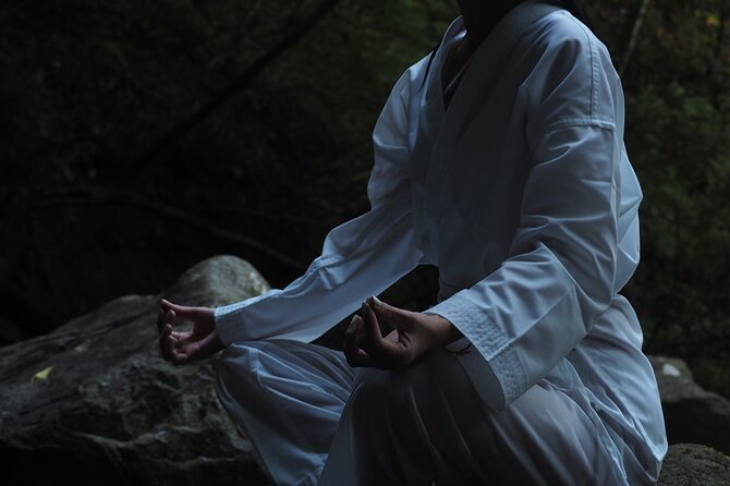 “Takigyo”Traditional Japanese Waterfall Training meditation - The short walk to Sunset Falls: calm steps before the roar