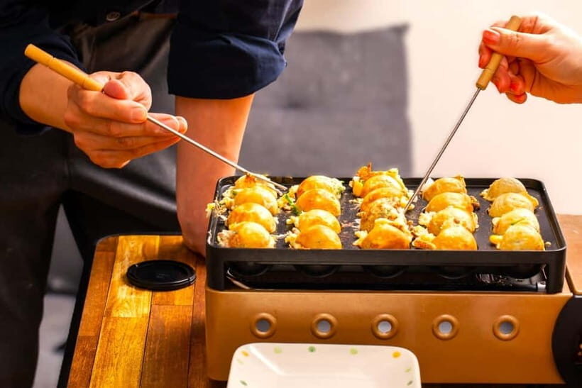 Takoyaki cooking experience in Kabukicho, Shinjuku - The Takoyaki Method: Batter, Octopus, and Getting That Round Shape