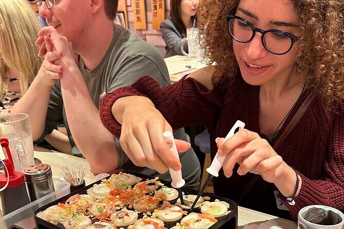 Takoyaki Party & Shinjuku Night Tour in Tokyo ※Unlimited Drinks - Shinjuku night walk option: Hanazono Shrine, Golden Gai, Kabukicho