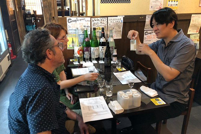 Tasting All Types of Sake with Sommelier - The sake bar stop near Louis Vuitton Shinjuku
