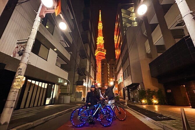 Tokyo: 2-Hour Night E-Bike Tour of the City's Hidden Gems - Cycling Along the Imperial Palace Area to Tokyo Station