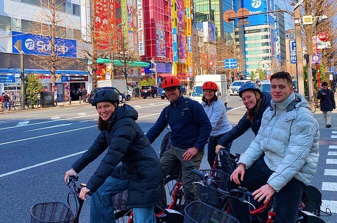 Tokyo 3 Hour E Bike Tour of the City Bayside Areas - Tsukishima Monja Street and Sumiyoshi Jinja: neighborhood Tokyo beyond the postcard