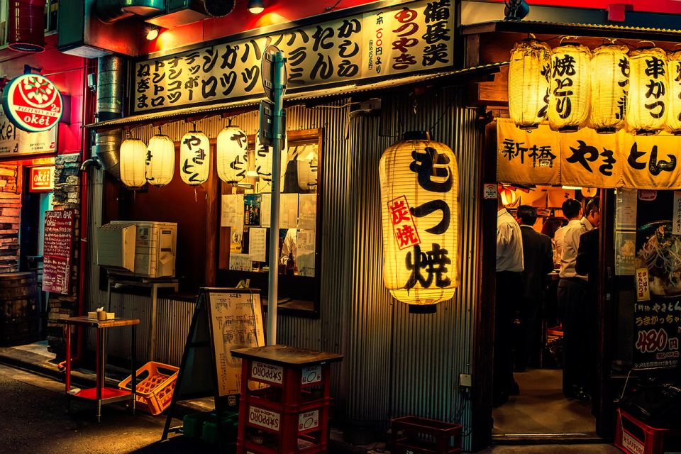 Tokyo: 3-Hour Food Tour of Shinbashi at Night - Key points to know before you go