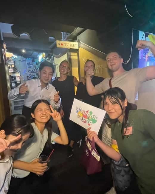 Tokyo: 3 Hours Pub Crawl Welcome Guided Tour in Shibuya - The rules: small details that affect your night
