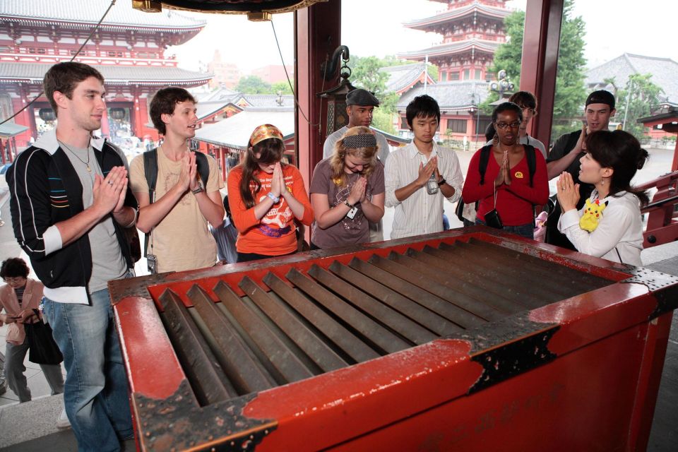 Tokyo: A Half-Day Trip Bus Tour in the Morning - Sensō-ji and Nakamise Street: the most rewarding hour on the route