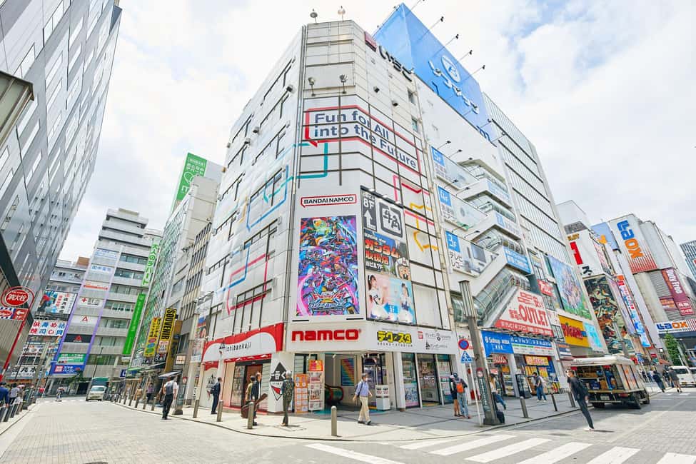 Tokyo Akihabara Anime walking tour & Maid Cafe option - Neon first steps: Akihabara Electric Town and the UDX photo moment