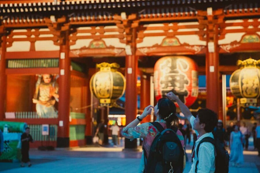 Tokyo: Asakusa Photogenic Night Walk with 1 drink - Denki Brandy: the drink that makes this tour feel local
