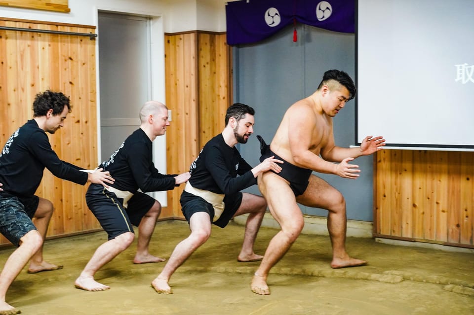 Tokyo: Authentic Sumo Wrestling Experience with Lunch - Key things that make this sumo experience special