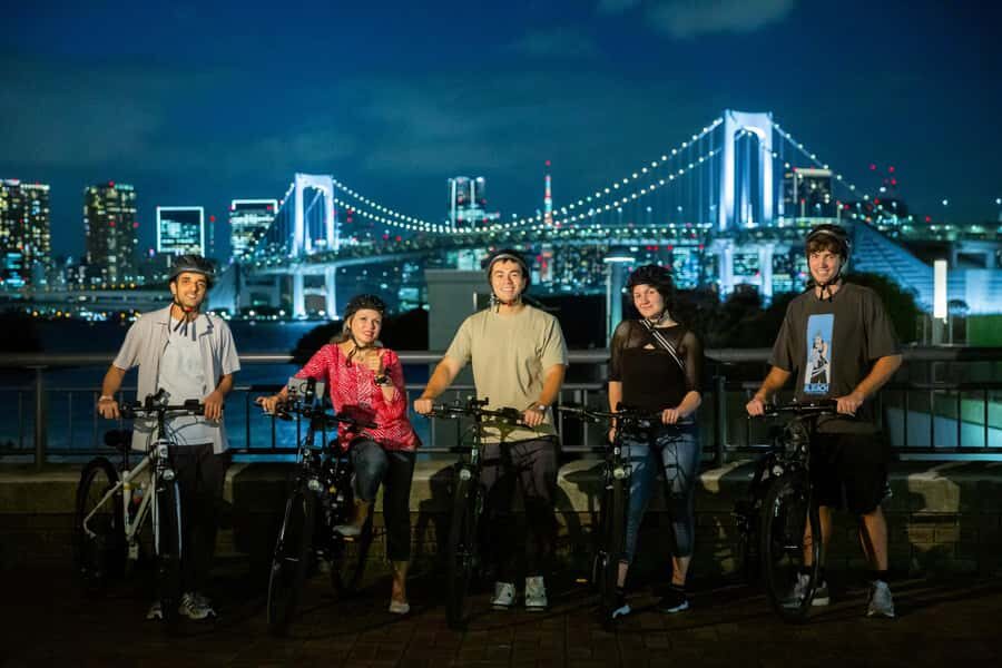 Tokyo Bay Area: Sunset Night View 3h E-bike Guided Bike Tour - Why Tokyo Bay Sunset Looks Different From a Bicycle Seat