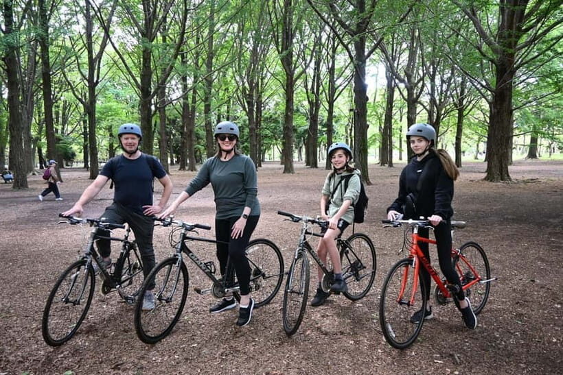 Tokyo Bike Tour: Shibuya, Harajuku & Hidden Gems - Aoyama and Gaien: Cemetery Quiet, Ginkgo Shade, Stadium Views