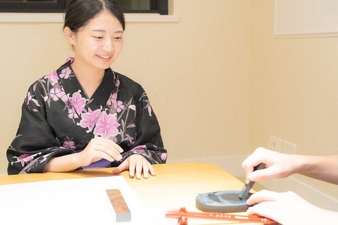 Tokyo: Calligraphy Experience at Japanese Room in Shibuya - Inkstone prep: where the workshop becomes real