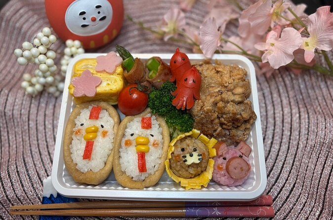 Tokyo : Cute Character Bento making work shop in Shinjuku - Price and logistics: what $78.18 buys you in hands-on time