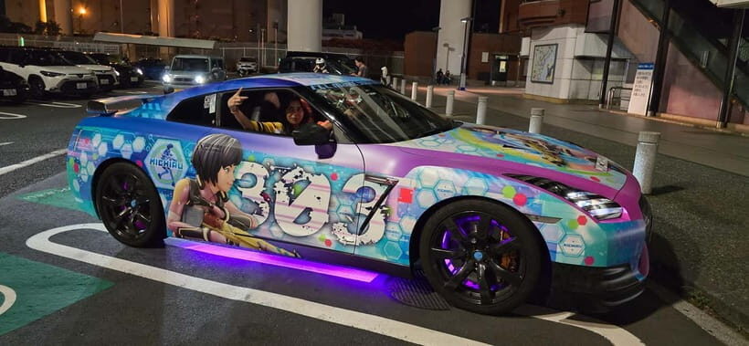 Tokyo: Daikoku JDM Car Meet in the Famous 303 600HP GTR R-35 - 303GaRage meetup: how to find it quickly