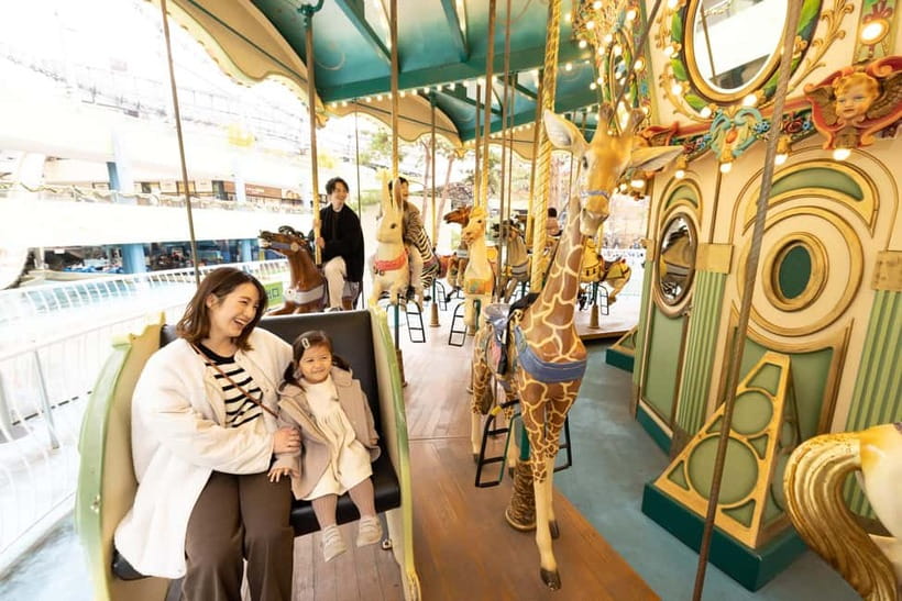 Tokyo Dome City Attractions 5-Ride Ticket - Important considerations: maintenance closures and ride access rules