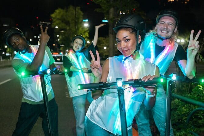 Tokyo: E-scooter Experience & Tokyo Tower night Tour - Key highlights to expect