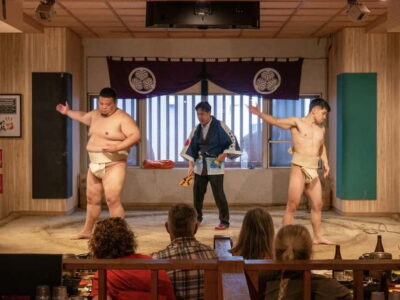 Tokyo: Family Sumo Workshop & Live Wrestling Show with Lunch - Shiko, teppo, and suri-ashi for families (not just gym people)