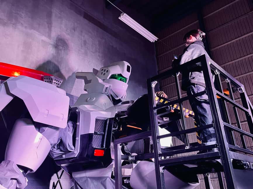 Tokyo: Giant Robot “Ingram” Factory Tour - What You Can Do With the Ingram (and What Costs Extra)