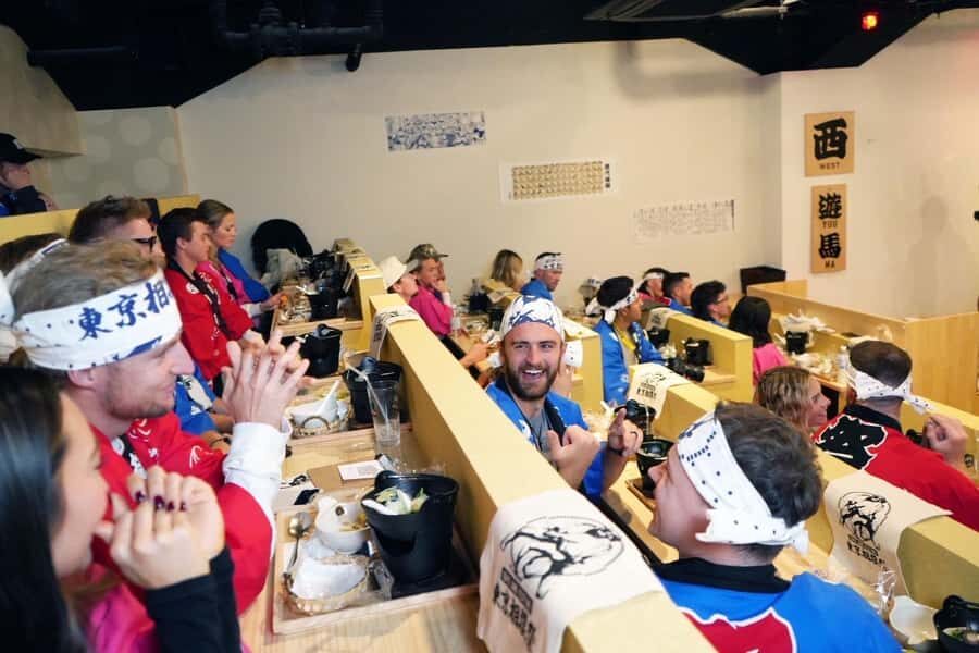 Tokyo Ginza : Sumo and Mikoshi Experience,Open from Sep. - Meet a Retired Wrestler in the Ring: How Practice Works
