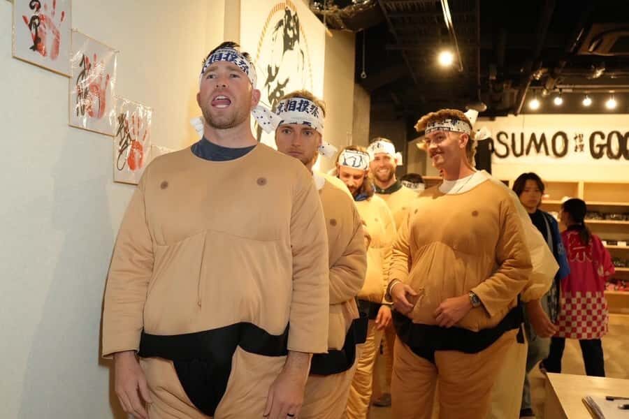 Tokyo Ginza : Sumo and Mikoshi Experience,Open from Sep. - Mikoshi Carrying: The Part That Feels Rare
