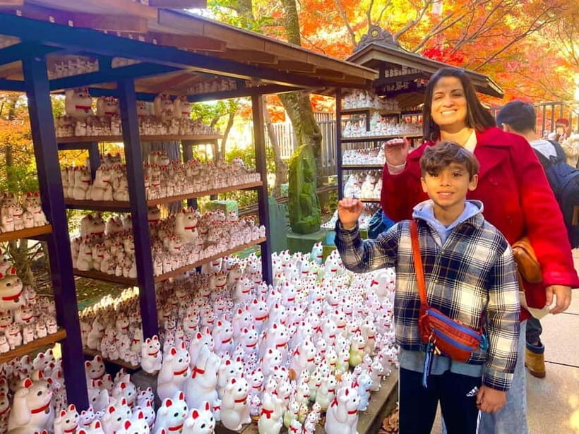 Tokyo: Gotokuji Cat Temple, Shinjuku Cat Cafe & 3D Cat Tour - Meeting in Shinjuku: the Giant 3D Cat photo stop