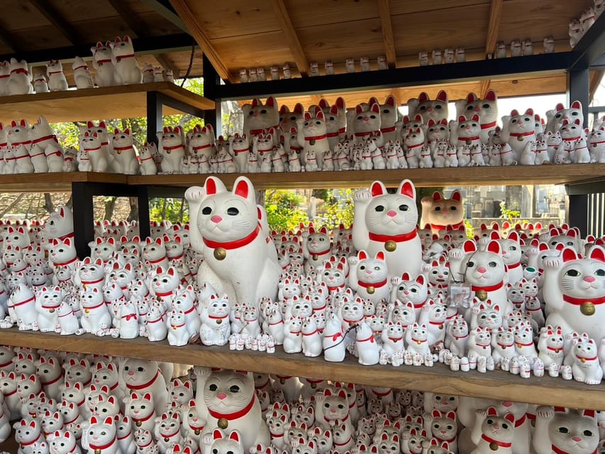 Tokyo: Gotokuji Culture Walk & Lucky Cat Temple Experience - Temple Visit (50 Minutes): Your Time for Incense and Slow Wonder