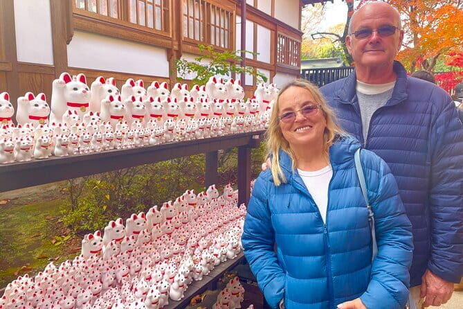 Tokyo: Gotokuji Lucky Cat Temple, Shinjuku Cat Cafe, 3D Giant Cat - Stop 1: Shinjuku’s Giant 3D Cat at the East Exit