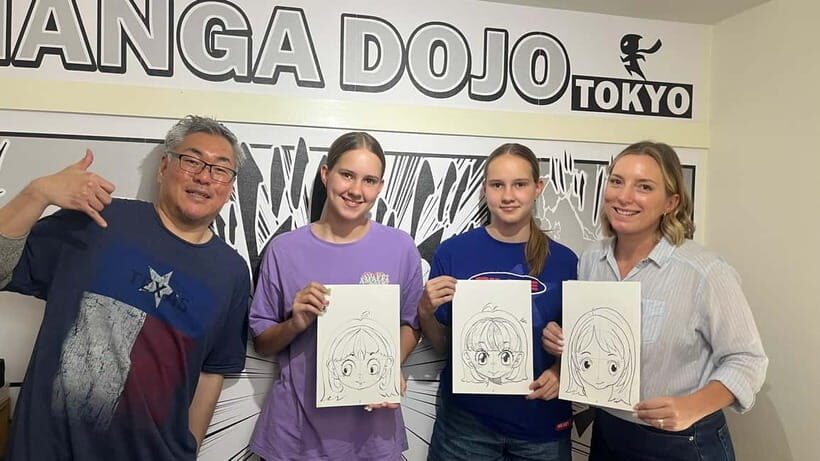 Tokyo/Ikebukuro Manga lesson by acitive pro-Manga artists - The 2-hour flow: from manga basics to your own short comic