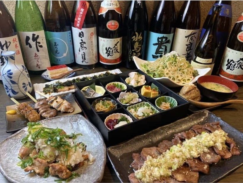 Tokyo: Izakaya Bar at Bistro Fukumimi, Ginza Corridor - Drinks: sparkling sake included, all-you-can-drink if you want the full arc