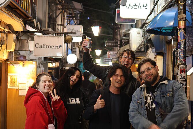 Tokyo Izakaya crawl (A tour of 2 izakayas, 1 bar, and a shrine) - Kabukicho: neon power, big-district energy, and themed variety