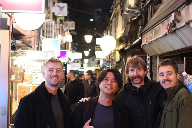 Tokyo Izakaya crawl (A tour of 2 izakayas, 1 bar, and a shrine) - Shinjuku Golden Gai: micro-bars and old Showa-era charm