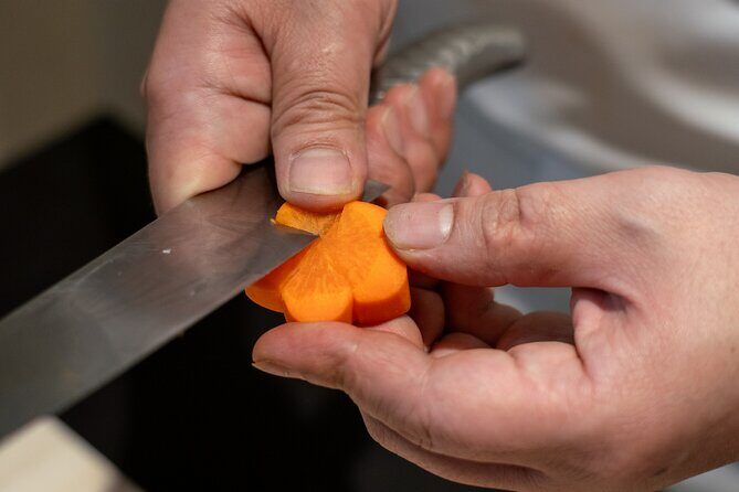 Tokyo: Japanese Knife Skills and Sashimi & Tempura Cooking Class - Cooking session and lunch: sashimi and tempura, finished and eaten