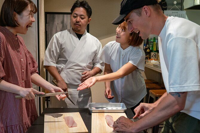 Tokyo: Japanese Knife Skills and Sashimi & Tempura Cooking Class - Guide and chef energy: warm, patient, and a little funny helps