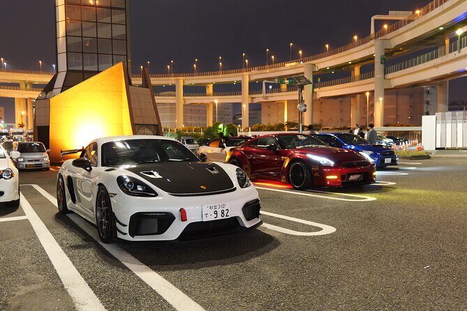Tokyo JDM Daikoku PA Car Meet Private LEXUS RC Tour from Yokohama - Yamashita Park and the Yokohama Bay Bridge Crossing