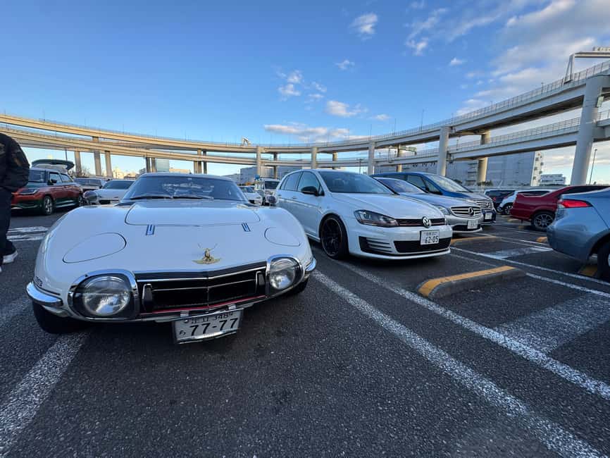 Tokyo JDM Night: 600hp C63s AMG Edition 1 (Private) - Daikoku Parking Area: the iconic JDM car-meet stop with real photo time