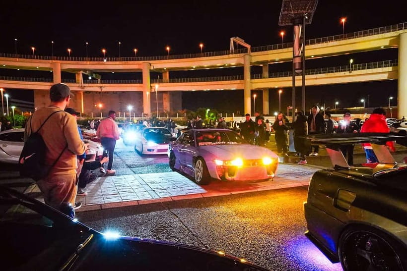 Tokyo: Legendary JDM CAR Daikoku Underground Meetup - Entering Tokyo’s JDM Night Circuit From Tokyo Station