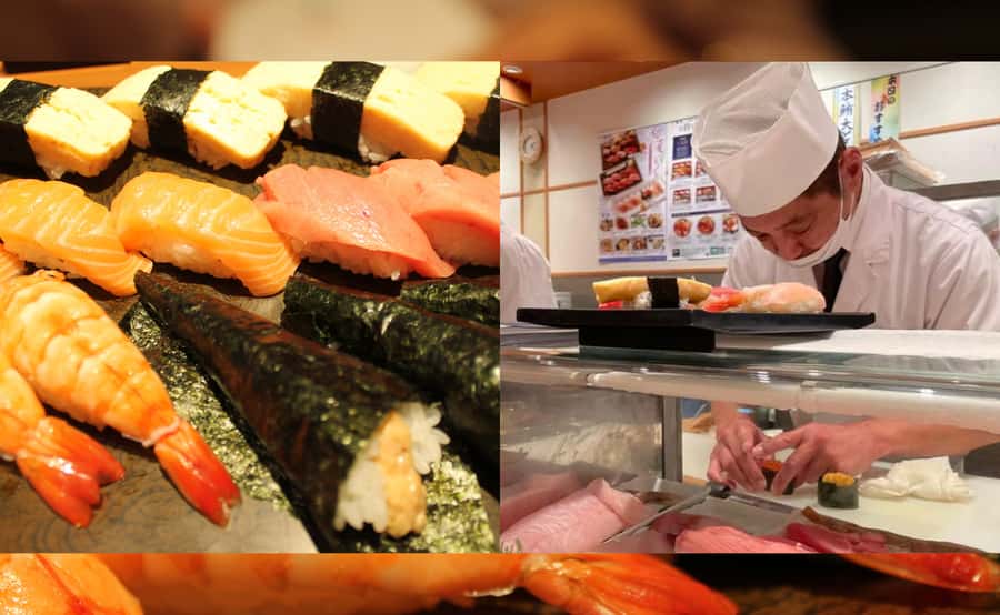 Tokyo: Locals´ Secret Food Tour // Eat like a Japanese - First Stop: Sushi Inside JR Ueno Station
