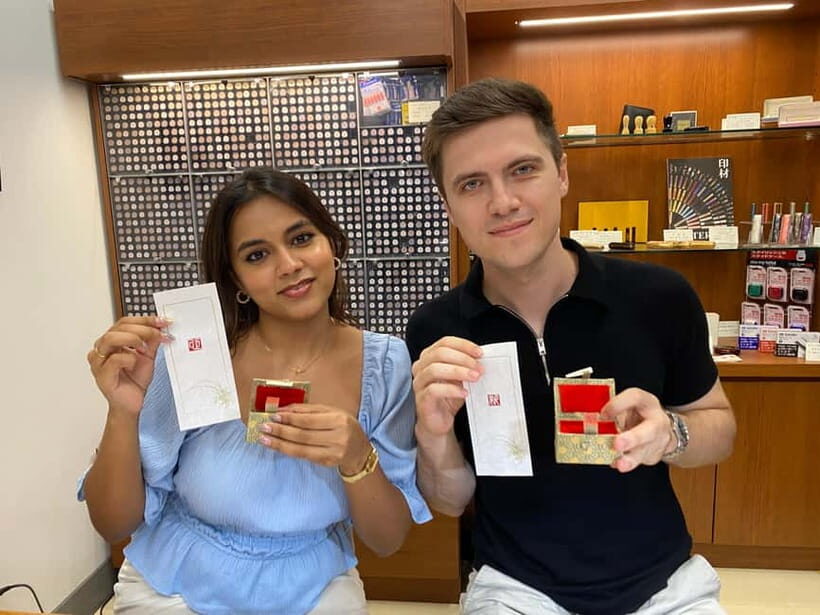 Tokyo: Make Your Own Hanko Stamp — Unique Cultural Souvenir - Making a Name Seal in a Real Tokyo Shop