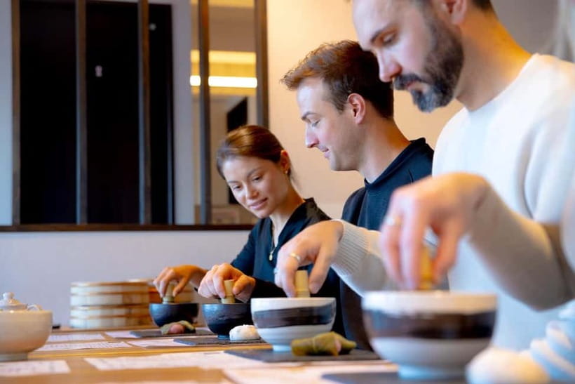 Tokyo: Matcha Making Experience with Mochi Sweets in Asakusa - Whisking matcha the real way: texture, timing, and control