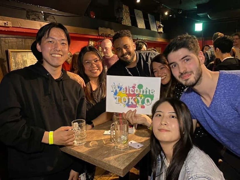 Tokyo: Meet Locals & Travelers Gathering All-You-Can-Drink - Shinjuku meetup: where you start and how fast you’re in
