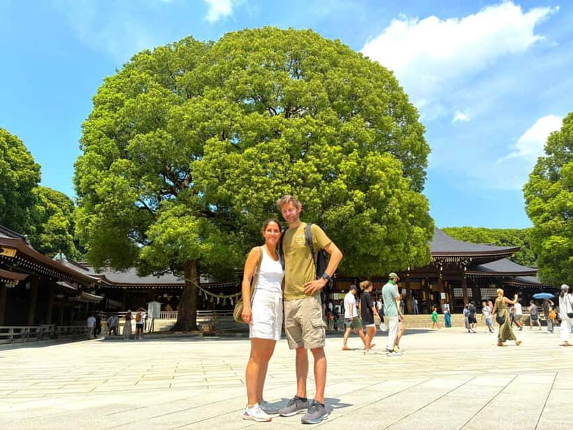 Tokyo: Meiji Jingu Shrine & Inner Garden Guided Tour (2h) - The sake barrel offering and the Eternal Forest pause