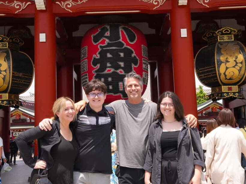 Tokyo Morning Tour: Meiji Shrine, Asakusa & Fish Market - Asakusa streets and Senso-ji: sweets, croquettes, and old Tokyo