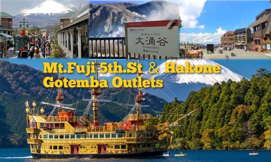 Tokyo: Mount Fuji, Gotemba & Hakone Day Trip by Luxury Bus - Getting your hands on deals at Gotemba Premium Outlets