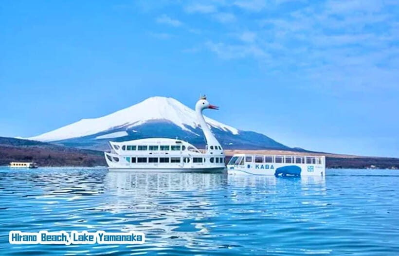 Tokyo: Mt Fuji 3 Lakes Day Trip | 9-Guest Small Group - Hirano Beach at Lake Yamanaka: the higher-altitude calm