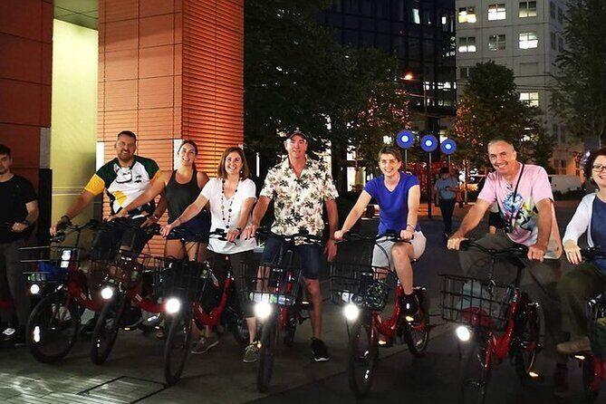 Tokyo Night E-Bike Tour with Tokyo Tower and Dolphin Show - Maxell Aqua Park at Night: The Dolphin Show Part That’s Worth Your Time