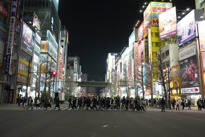 Tokyo Night Tour Akihabara, Shibuya, Karaoke and City Lights - Tokyo Night Tour: Ueno to Kabukichō, Built for Seeing More